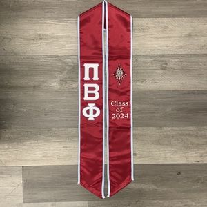 Pi Beta Phi Graduation Stole Sash Class of 2025